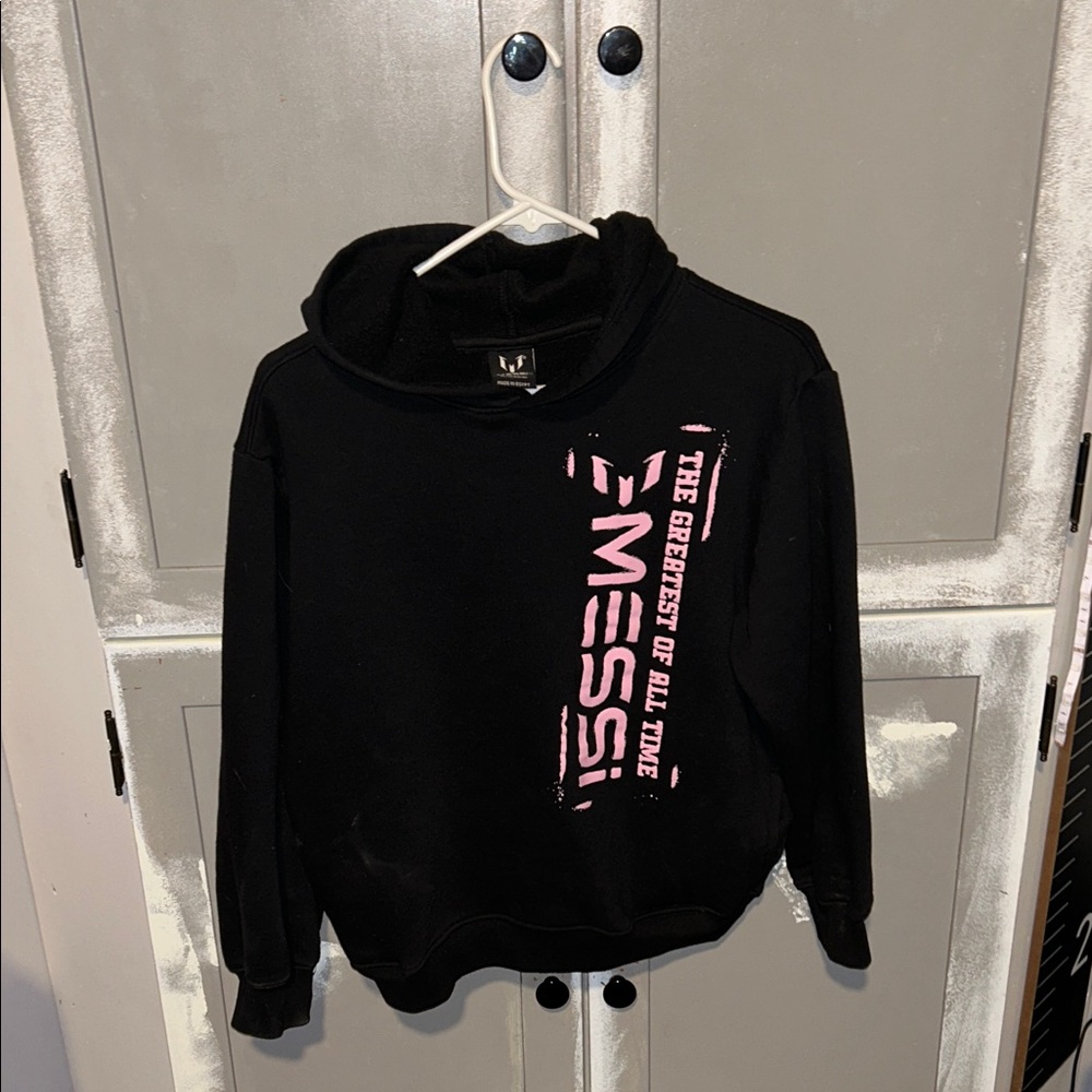 Black and Pink Women Hoodie